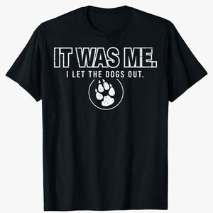 Black Graphic T-Shirt - It Was Me